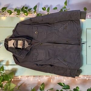 Women's BKE Brown Heavy Weight Winter Barn Jacket M